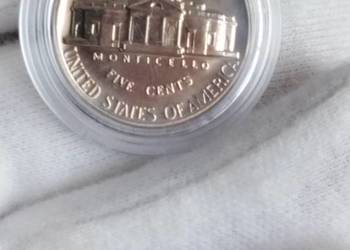 Moneta 5 centów Jeferson USA 1959