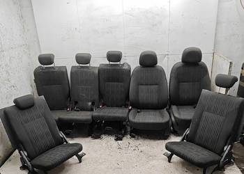 Opel Zafira C FOTEL FOTELE KIEROWCY PASAŻERA TYŁ KOMPLET 3 RZĄD
