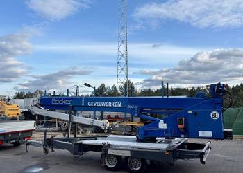 Żuraw samojezdny Böcker AHK 25/800 kg dźwig dekarski w idealnym stanie spro