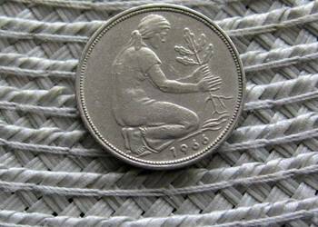 Niemcy 50 Pfenig 1966r - F