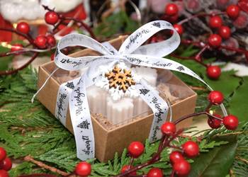 Mydełko zapachowe Choinka w pudełku prezent