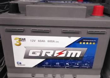 Akumulator GROM Premium 60Ah 600A