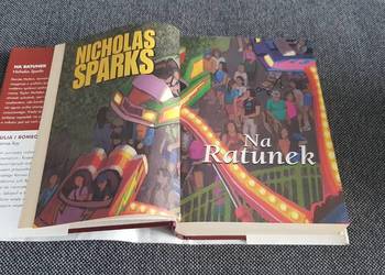 Książka Nicholas Sparks- na ratunek Książka Nicholas Sparks- na ratunek