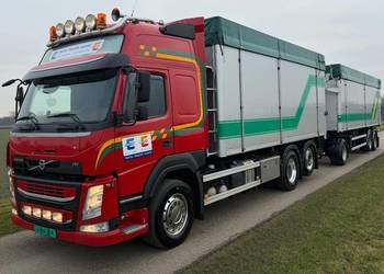 Wywrotka do zboza z przyczepą Volvo