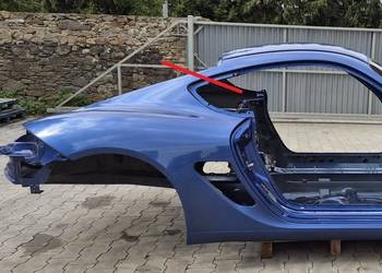 PORSCHE CAYMAN S 987 ĆWIARTKA BŁOTNIK PRAWYTYŁ PRÓG