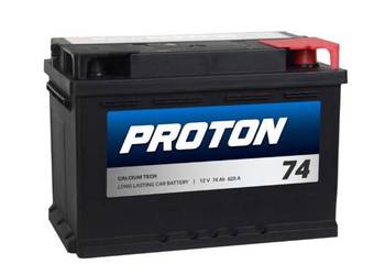 Akumulator PROTON 74Ah 620A EN PRAWY PLUS niski