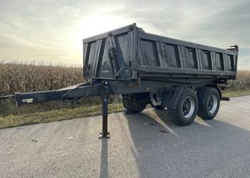 Przyczepa wywrotka tandem 18T MEILLER MZDA 18/2, 3 stronny kiper