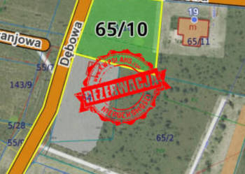 Działka Krzeptów 1100 metrów