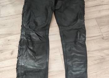 Spodnie motocyklowe skórzane Ozone