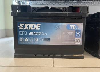Exide EFB START&STOP 70Ah 760A Prawy Plus Specpart Szczecin Exide EFB START&STOP 70Ah 760A Prawy Plus Specpart Szczecin