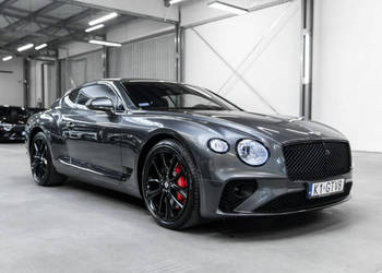 Bentley Continental GT V8 550KM. Pierwszy właściciel. Noktowizor, masaż, N…