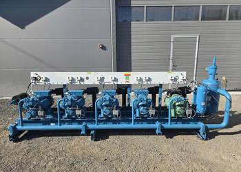 Zespół sprężarkowy Bitzer  6F-40.2Y-40P (x4), 6FE-44Y-40P (x1)