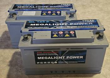 Akumulator AGM Megalight Power 100ah