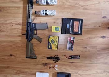 Kompletny zestaw ASG – karabinek Specna Arms SA-F02 + akcesoria