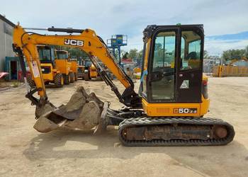 Minikoparka JCB 50 Z-2 2023r 1500mtg waga 5 ton