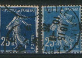 Zn. Francja Mi 119a, b kas 1906