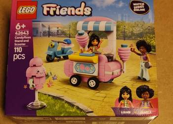 LEGO Friends 42643 Stoisko z watą cukrową i skuter