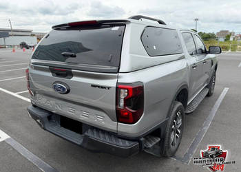 Zabudowa paki Hardtop Pick-up Ford Ranger (2023+) - Szyby Uchylne
