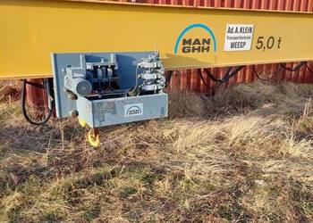 Suwnica pomastowa MAN GHH 5t rozstaw 16m SWF Krantechnik