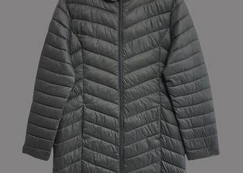 Damska lekka pikowana kurtka szara wiosenna - jesienna primark 38/M