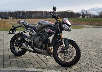 Triumph Street Triple 765 RS, motocykl naked, 1. właściciel, salon Polska