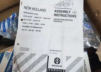 Zestaw naprawczy case new holland dzwignie 741355019 koparko-ladowarka
