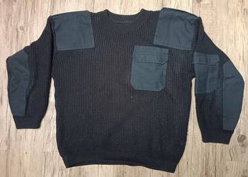 Sweter oficerski służbowy czarny