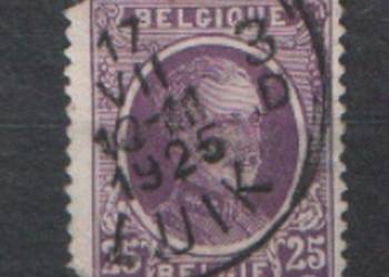 Zn. Belgia Mi 176 kas 1922
