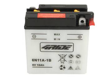 Akumulator motocyklowy 4 RIDE 6N11A-1B 6V 11Ah 85A (Kwasowy, Prawy+)