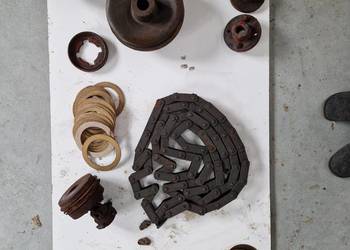 Części betoniarki  BWE-400 l (ZREMB)