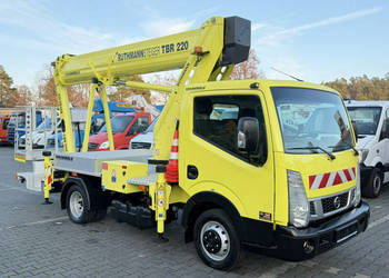 Nissan Cabstar Podnośnik Koszowy 22m RUTHMANN TBR 220 Zwyżka Wumag GSR 14m…