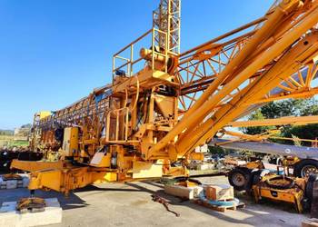 Żuraw budowlany dźwig budowlany dekarski prace montażowe Potain 386B