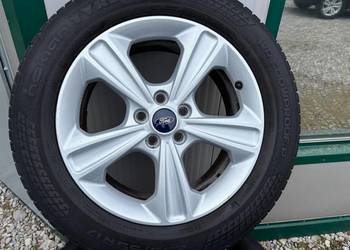 Komplet oryginalnych alufelg z zimowymi oponami Nokian 235/55/17 5x108 Ford
