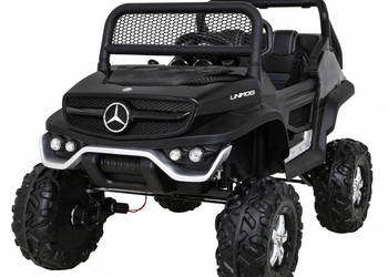 Auto na akumulator Mercedes UNIMOG 4x35W EVA czarne
