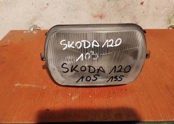 skoda 105 120 125 lampa przód prawa lewa