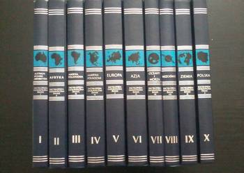 Encyklopedia Geograficzna Świata T.1-10 Komplet