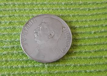 moneta srebrna Czechosłowacji z 1949r