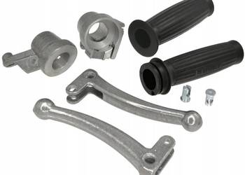 POLSKI KOMPLET DŹWIGNIA KORPUS GUMA KIEROWNICY OGAR 200 OGAR 205 ROMET