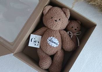 Personalizowana maskotka grzechotka handmade