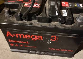 Akumulator A-mega 74Ah na gwarancji