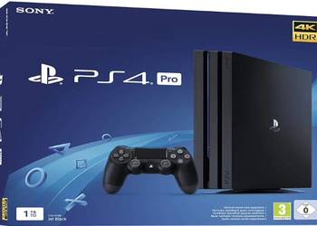 SONY Playstation PS4 Pro 1TB CUH-7216B KONSOLA + PAD okazja!