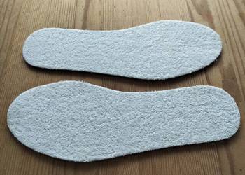 Wkładki do butów frota z pianką długość wkładki 26.9 cm