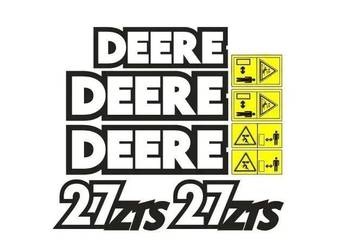 Naklejki oklejenie - DEERE 27 zts Zamiennik