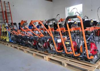 Zagęszczarka gruntu AMMANN BELLE WACKER Bomag Honda HATZ Germany