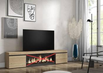 Skraut Home Szafka pod telewizor niska szafka | 210 | do telewizorów do 80"