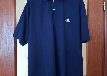 Bluzka połówka Adidas męska granatowa XL