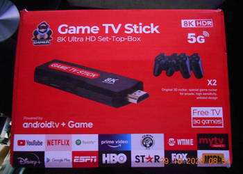 KONSOLA RETRO HDMI TV NA  20000 GIER 2X PADY ANDROID SMART BOX 8K
