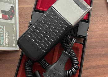 BRAUN - galarka z trymerem 230V z Włoch