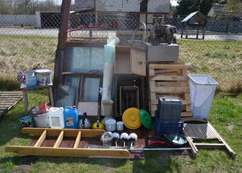 Wyprzedaż Strychowa! Blacha, Palety, Okna, Parapety, Różności-Transport!!