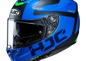 Kask motocyklowy HJC RPHA70 Blenda Pinlock Balius Niebieski